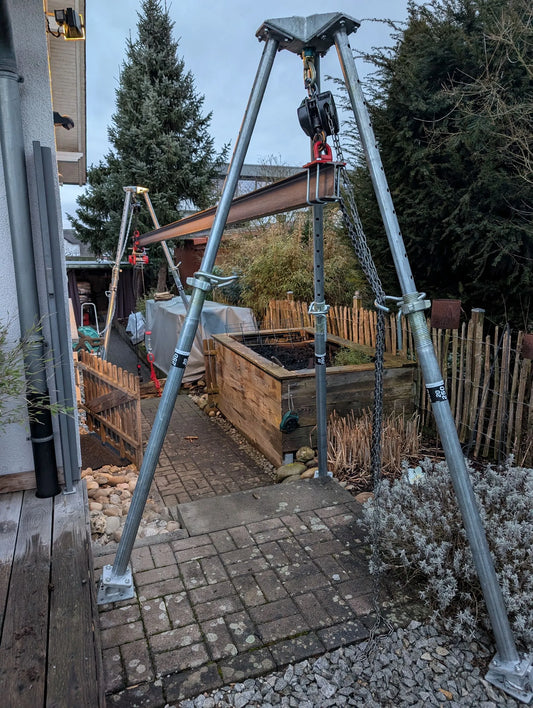 Was ist das Bautri-System? Das stationäre Dreibein-Hebe- & Rettungsgerät einfach erklärt