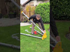 Bautri-System Work Dreibein beim Aufbau im Garten – Video: 3,3 t Hebesystem für GaLaBau & Wurzelentfernung