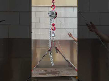 Premium Stirnradkettenzug mit variabler Geschwindigkeit 3t